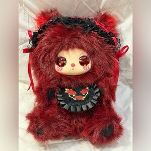 Liila 600% Tea Time w/ my Girl Rare SECRET red ROSE  Liquid Gold Glitter Eyes